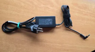 Cargador HP 65W clavija azul