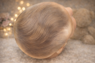 Bebé reborn artesanal pintado a mano