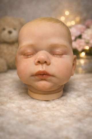 Bebé reborn artesanal pintado a mano