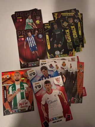 200 cromos Liga 2025-2026 200 cromos de Adrenalyn