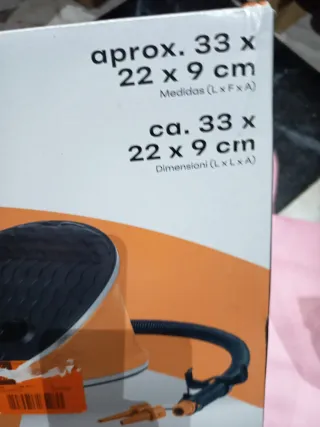 Bomba de pie CRIVIT inflar/desinflar