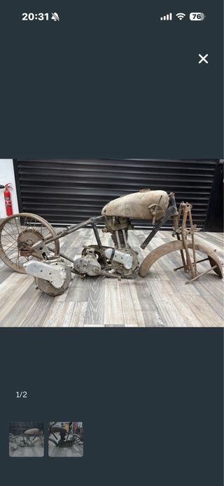 Lote motos Ariel 350 Clásica