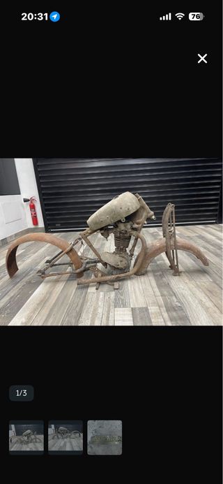 Lote motos Ariel 350 Clásica