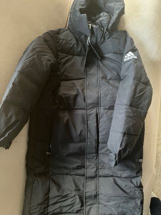 Chaqueta larga acolchada Adidas mujer
