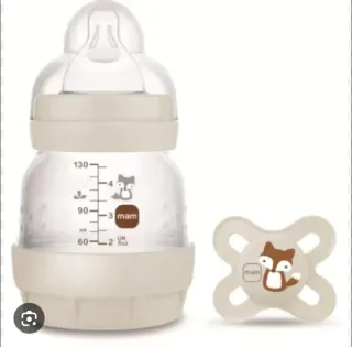 Biberón MAM recién nacido + Chupete