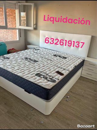 Liquidación:canapés y colchones armarios y sofas