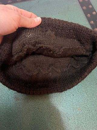 Cappello lana lavorato a maglia