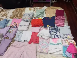 Lote Ropa Niña Talla 5-6-7 Años