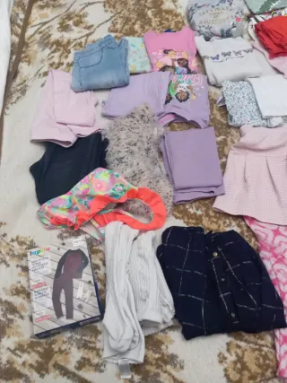 Lote Ropa Niña Talla 5-6-7 Años