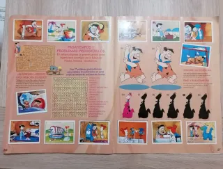 Álbum cromos Los Picapiedra 1995 completo Panini