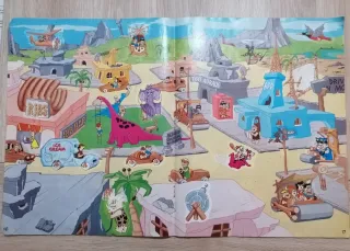 Álbum cromos Los Picapiedra 1995 completo Panini