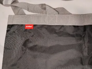 Bolso Shopper Achilles Minimalista Gris/Negro