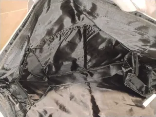 Bolso Shopper Achilles Minimalista Gris/Negro