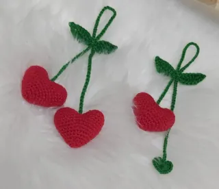 Corazones de crochet para San Valentín