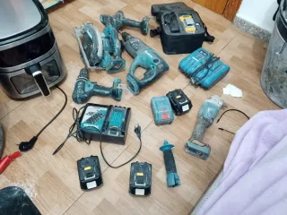 Herramientas Makita: Taladro, Sierra, Amoladora...