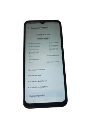 Samsung A14 5G 128GB Negro Seminuevo