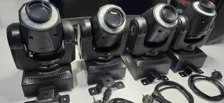 Cabezas móviles LED 80w (4 unidades)