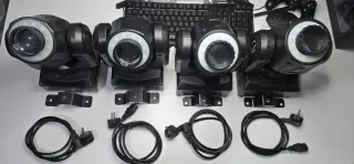 Cabezas móviles LED 80w (4 unidades)