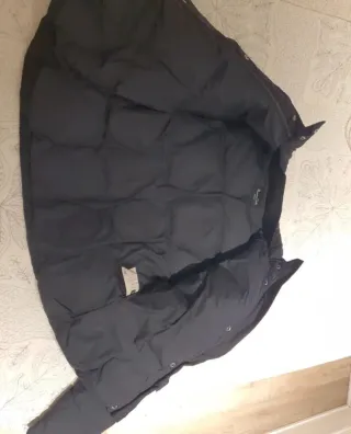 Plumas Massimo Dutti Negra Mujer
