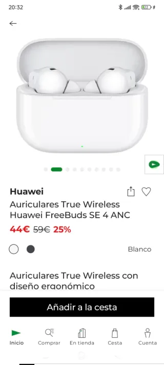 NUEVO Auriculares Huawei FreeBuds SE 4 ANC