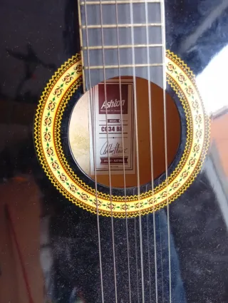 Guitarra Clásica Junior Negra