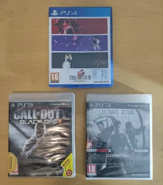 Lote 3 juegos PS3 y PS4