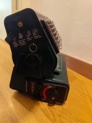 Estufa de Gas Portátil Verde