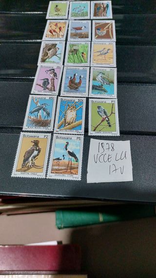 (nu213/217)BOTSWANA  DEFIN. 1966/1982 sconto 50%