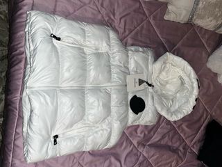 Chaleco Moncler Blanco Original