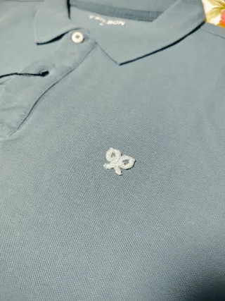 Polo Silbon Verde Claro Talla M Nuevo hombre