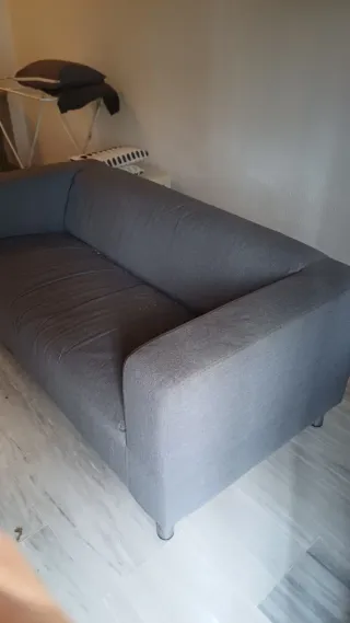 Funda sofá Klippan gris Ikea
