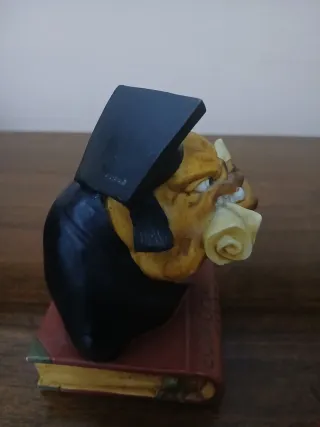 Fermacarte Bulldog Laureato Economia