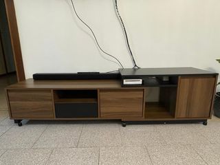 Mobile TV Effetto Noce 180x46cm