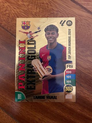 Cromo Panini Extra Gold Lamine Yamal 2024