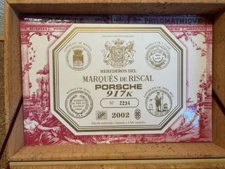 Oferta! Porsche 917K Marqués de Riscal Ed. Lim