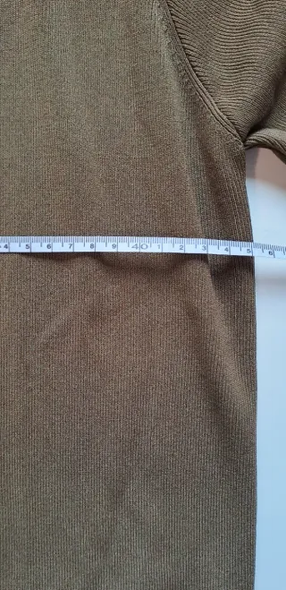 Cardigan viscosa verde oliva tg. M