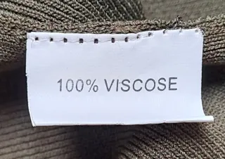 Cardigan viscosa verde oliva tg. M