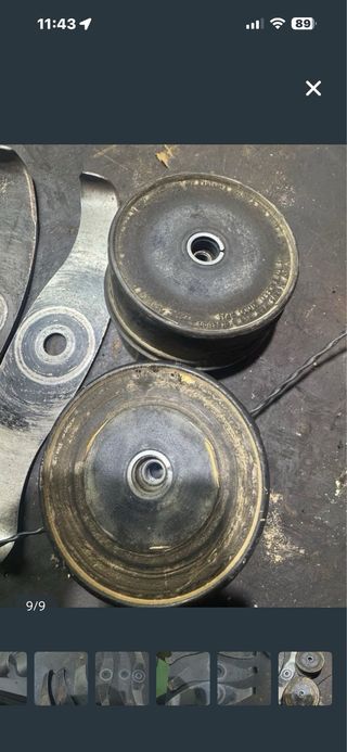 Lote 3 cuchillas y 2 cabezales Stihl