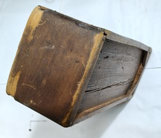 Cajón de máquina de coser de madera