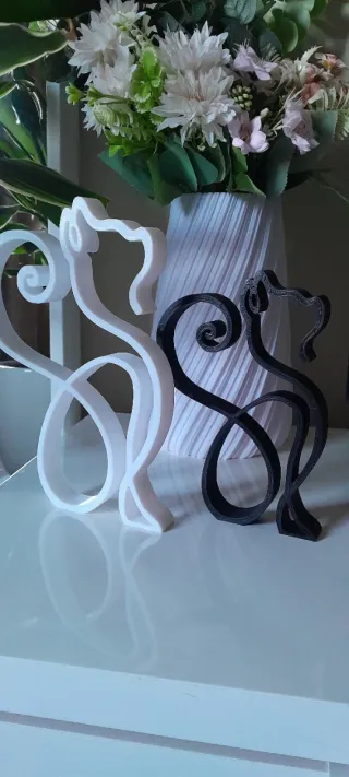 Gatos Minimalistas Decorativos