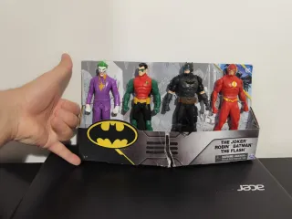 Set 4 Figure Joker Robin Batman Flash