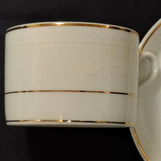 Servizio Tè Richard Ginori Porcellana Oro