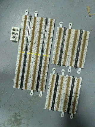 Scalextric kit pista conexión nieve