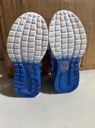 Zapatos Niños Talla 29 Azul y Blanco