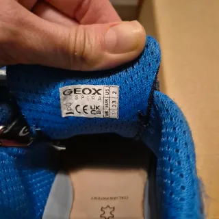 Scarpe Geox Lego Bambino Blu e Nere