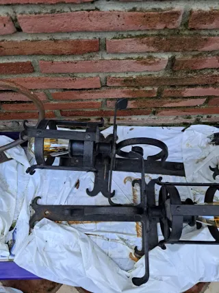 Lámparas de pared rústicas 3un