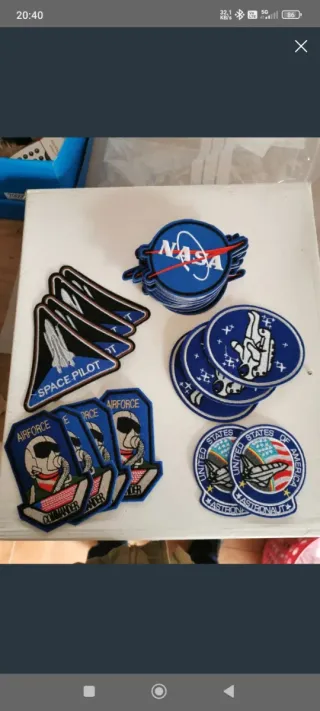 Parches NASA y Espacio