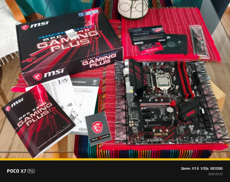 MSI MPG Z390 GP + i5-9600K + disipador + GTX 1650