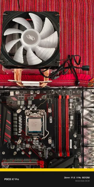 MSI MPG Z390 GP + i5-9600K + disipador + GTX 1650