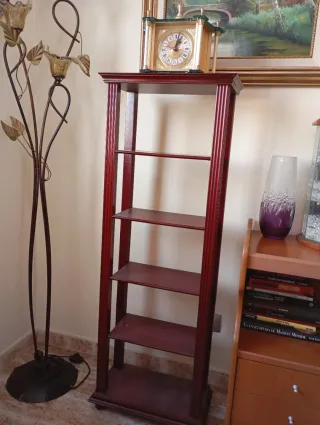 Estantería de madera 5 baldas